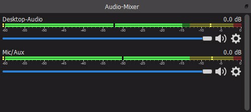 OBS Audio Filter Einstellung