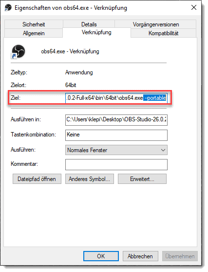 obs download portable
